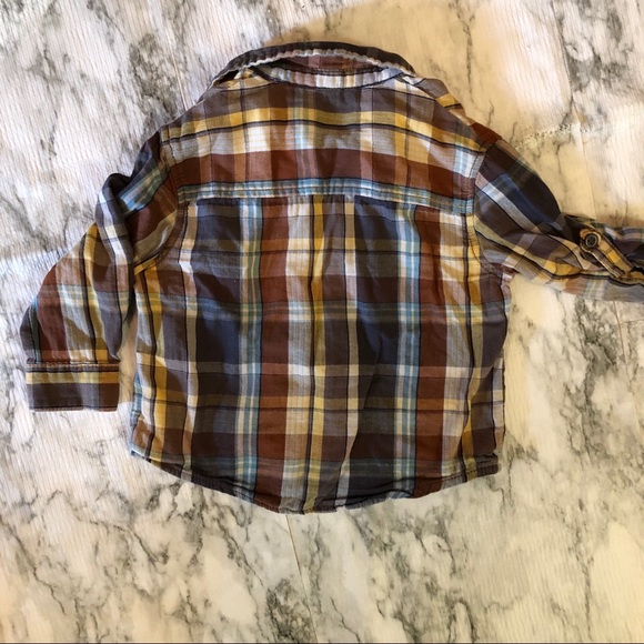 Genuine Kids by OshKosh 18M plaid Flannel - Picture 6 of 8